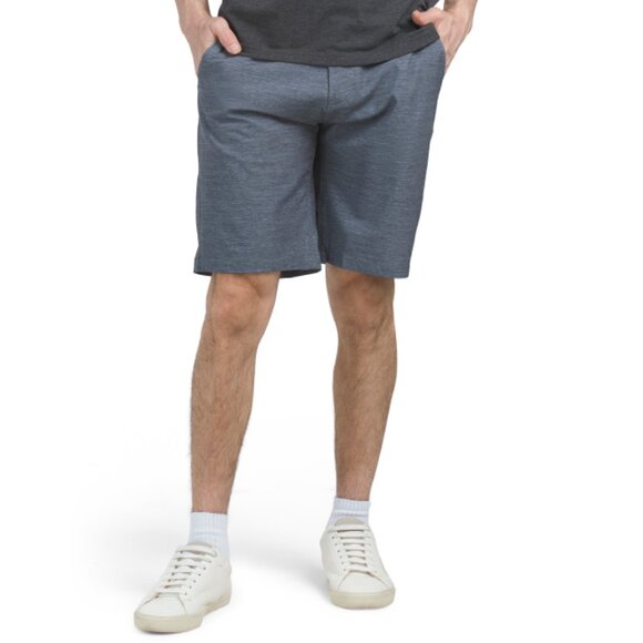 HURLEY Grey/white Essential Heather Hybrid Walk Shorts